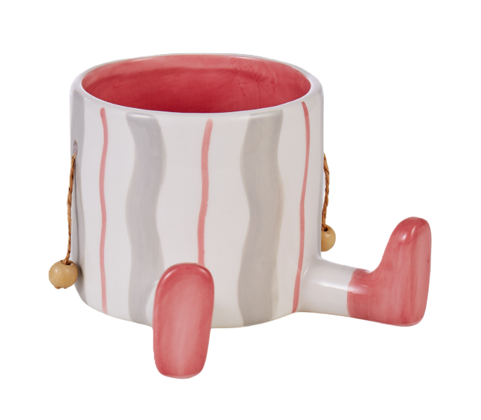 Ceramic Planter with Feet - Bill