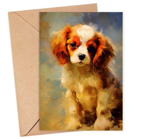 Cavalier King Charles Card