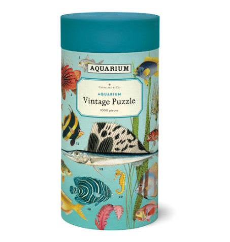 1000pc Vintage Puzzle - Aquarium