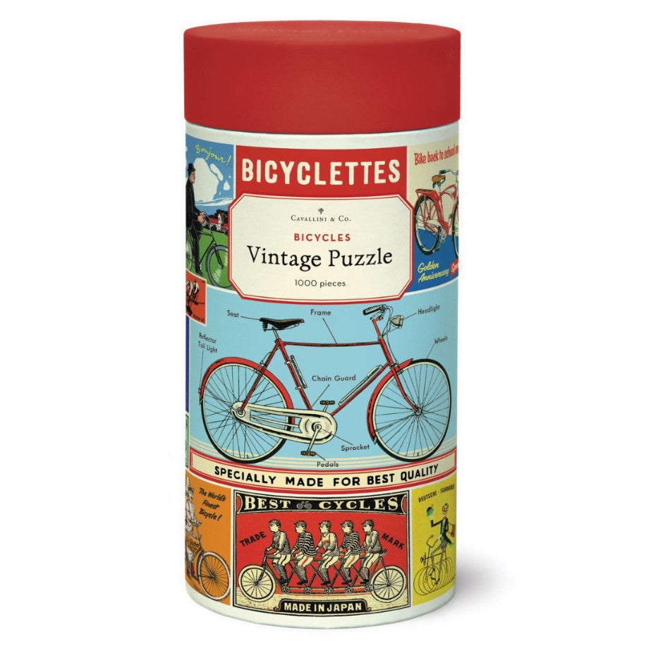 1000PC Vintage Puzzle - Bicycles