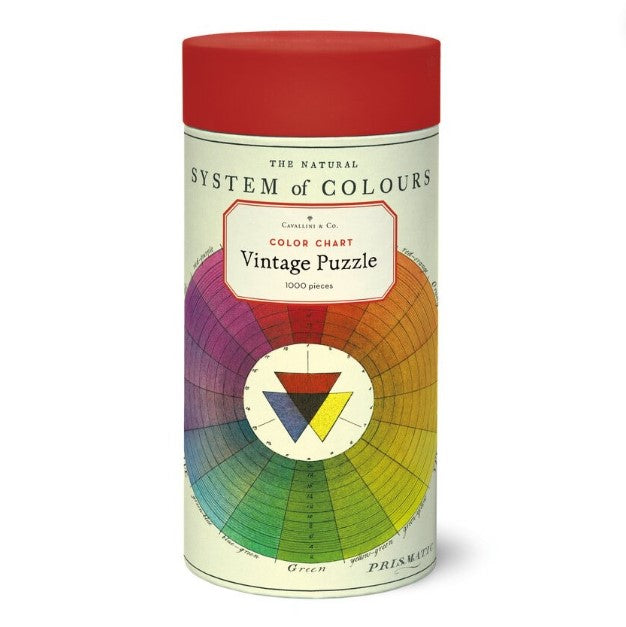 1000pc Vintage Puzzle - Colour Chart