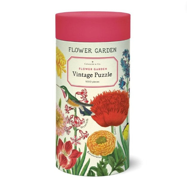 1000pc Vintage Puzzle - Flower Garden