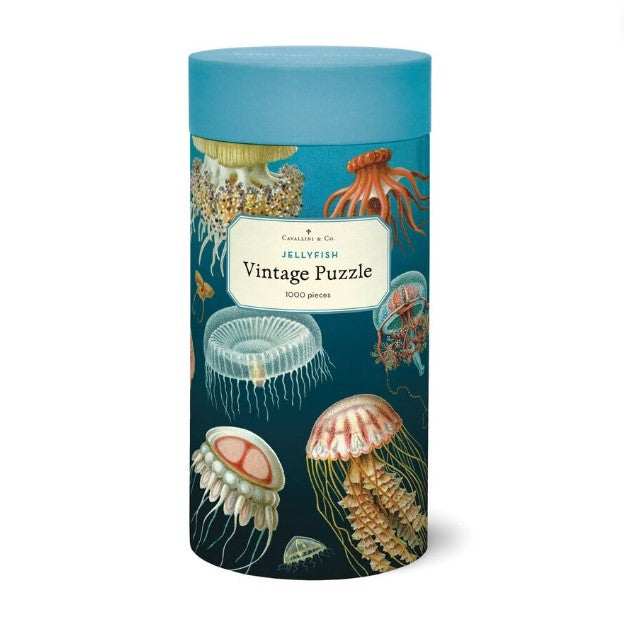 1000pc Vintage Puzzle - Jellyfish
