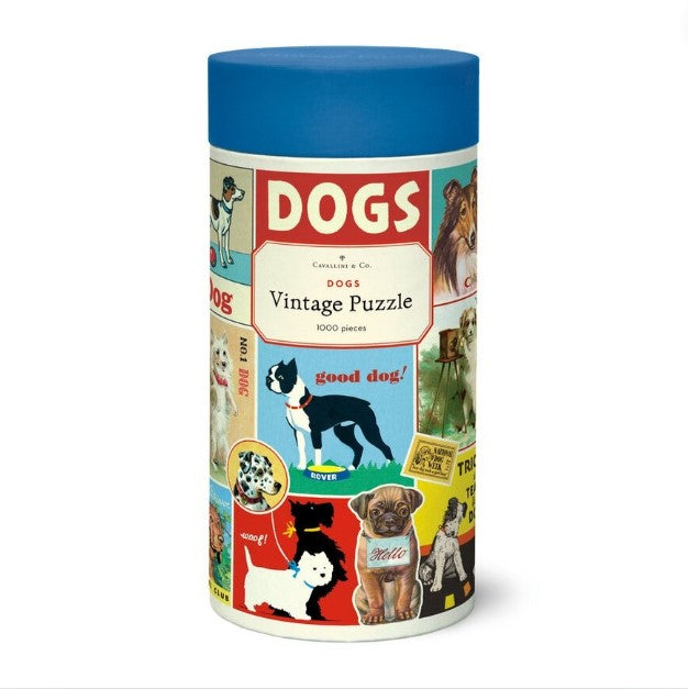 1000pc Vintage Puzzle - Vintage Dogs