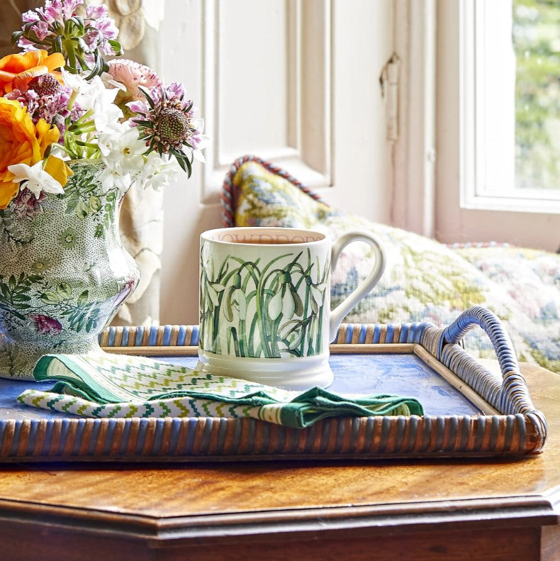 Half Pint Mug - Snowdrops