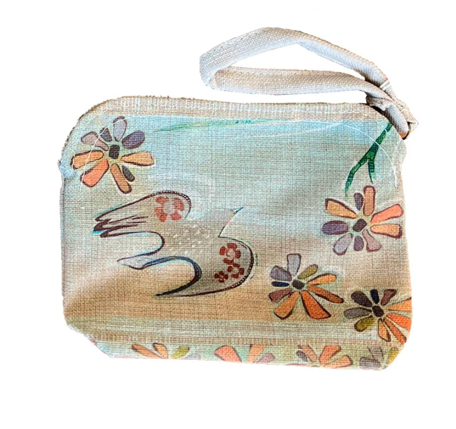 Linen Clutch Bag