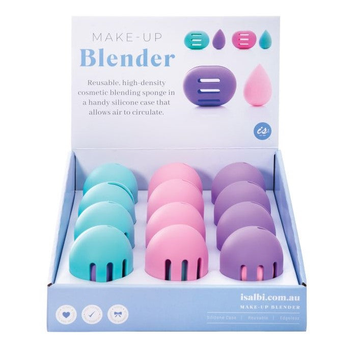 Assorted Make-Up Blender with Case