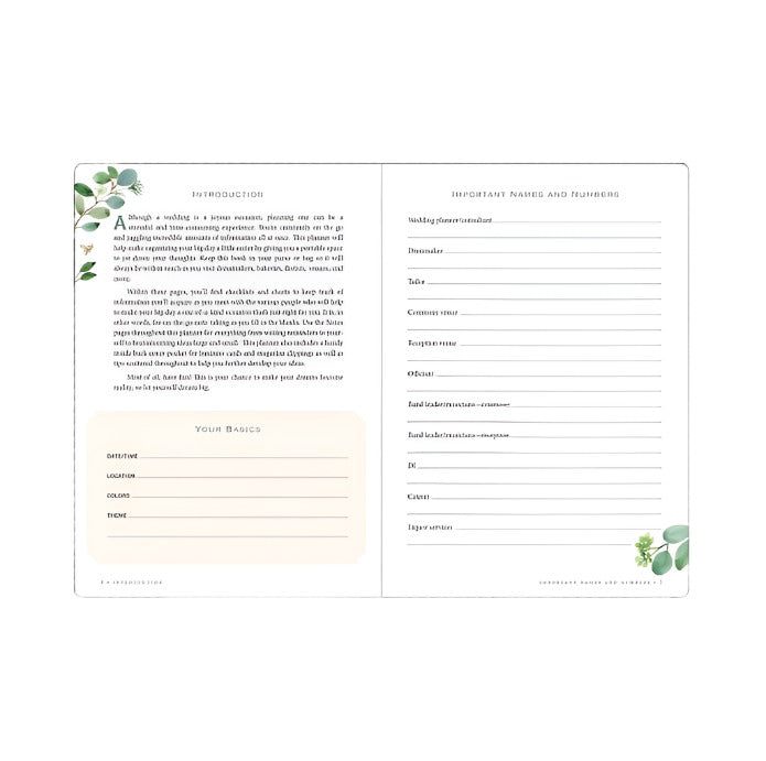The Wedding Planner Checklist - White