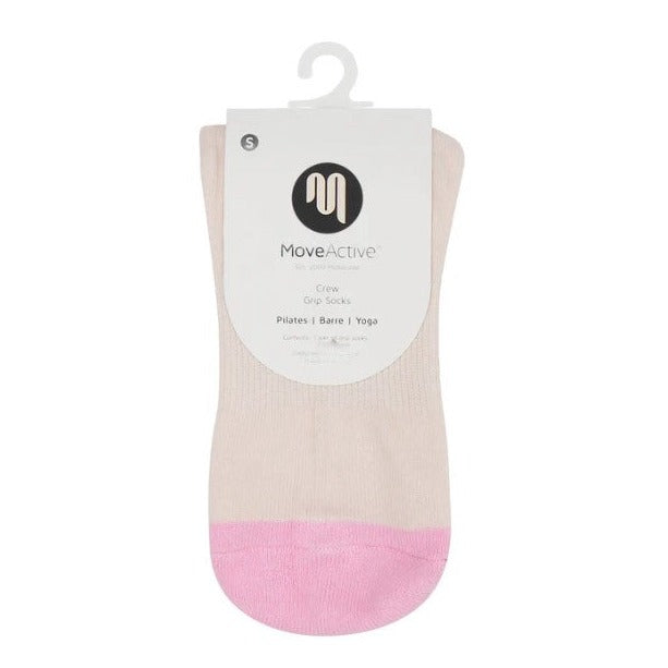 Crew Grip Socks - Pink Palms