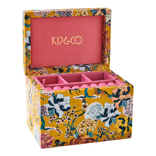 Large Velvet Jewellery Box - Gallop
