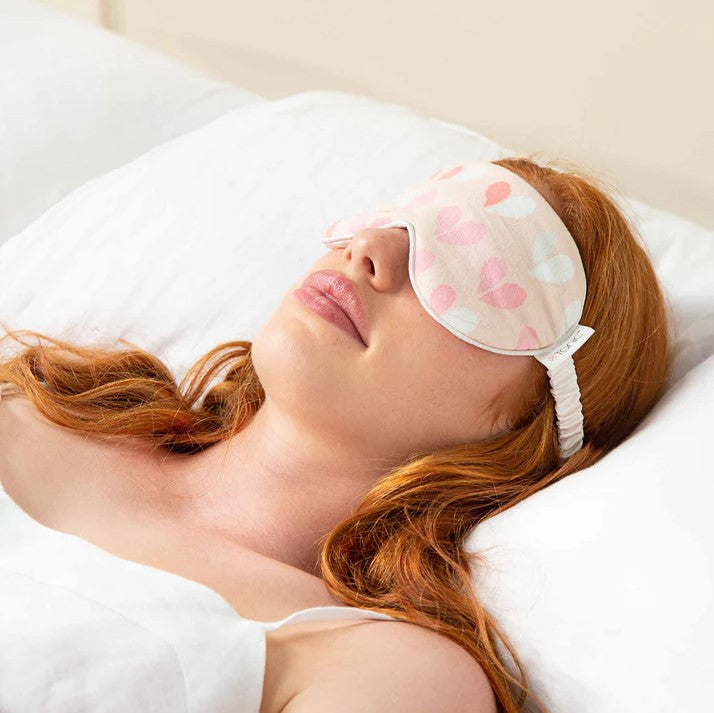Eye Mask - Flannel Heart