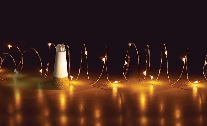 Rechargeable Bottle String Lights