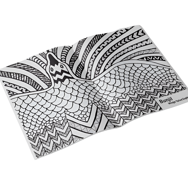 Dancing Wombat Colouring Book