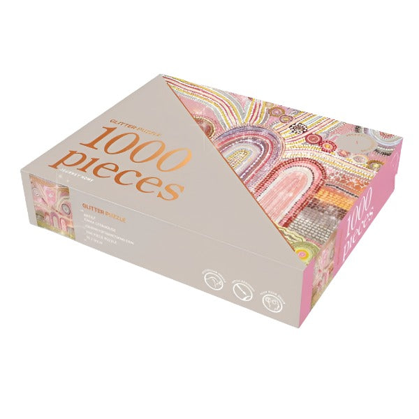 1000 pc Glitter Puzzle - Journey Home