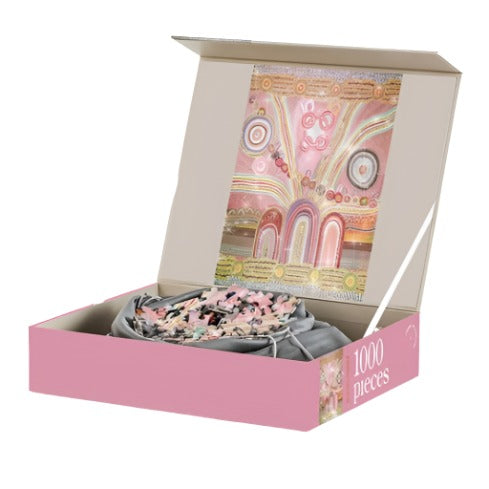 1000 pc Glitter Puzzle - Journey Home