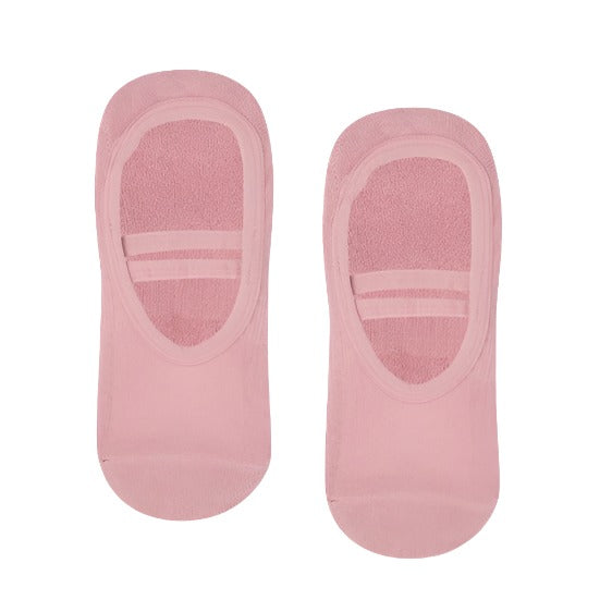 Ballet Grip Socks - Mauve Blossom