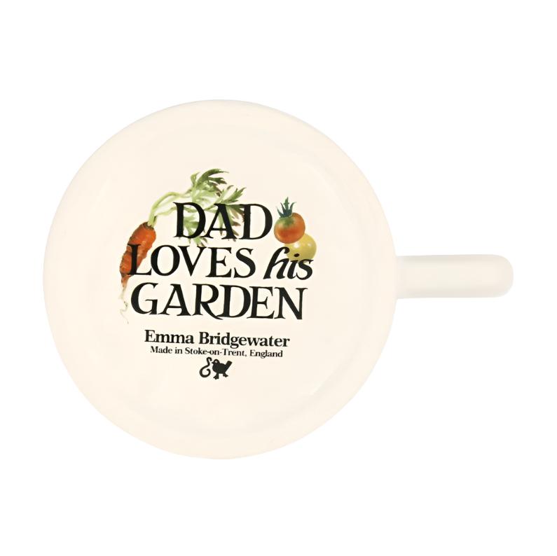 Half Pint Mug - Dad Loves His Garden