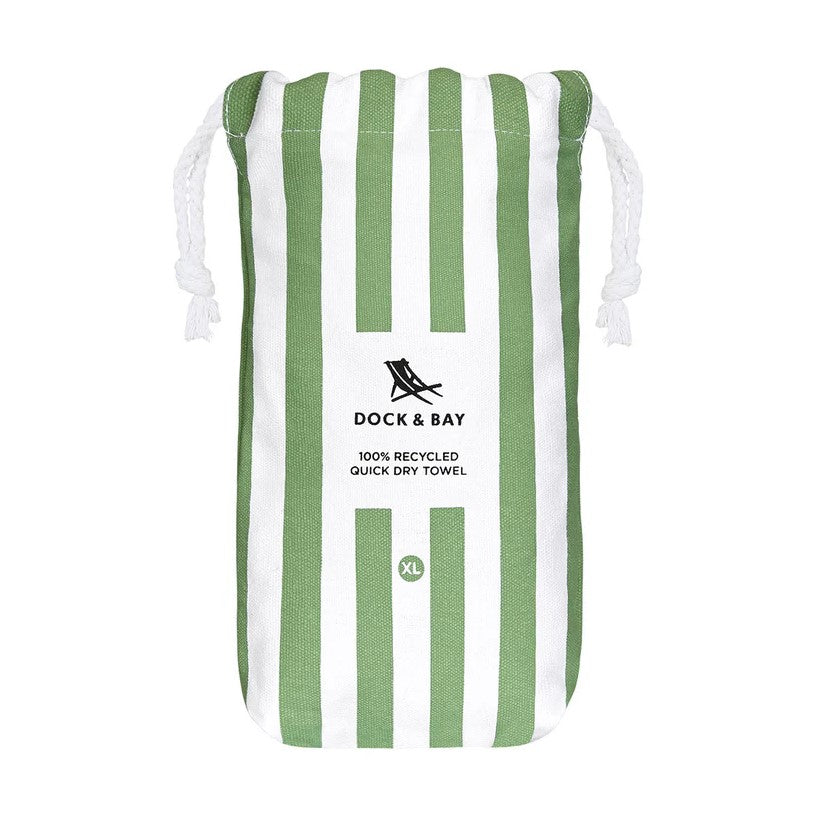 Dock & Bay Beach Towel XL - Cayman Olive