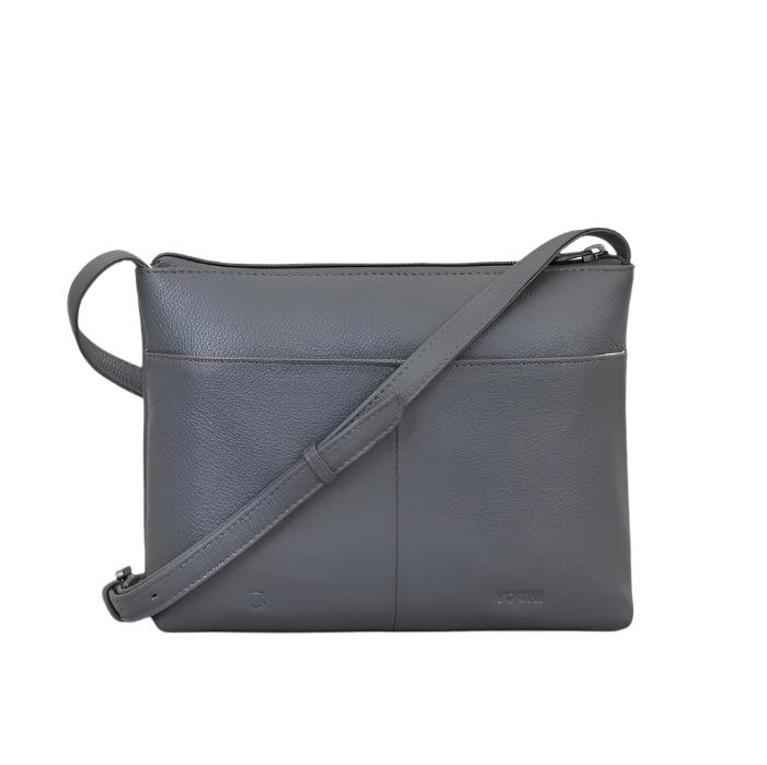 Cross Body Bag - Bookworm Bronte, Soft Grey