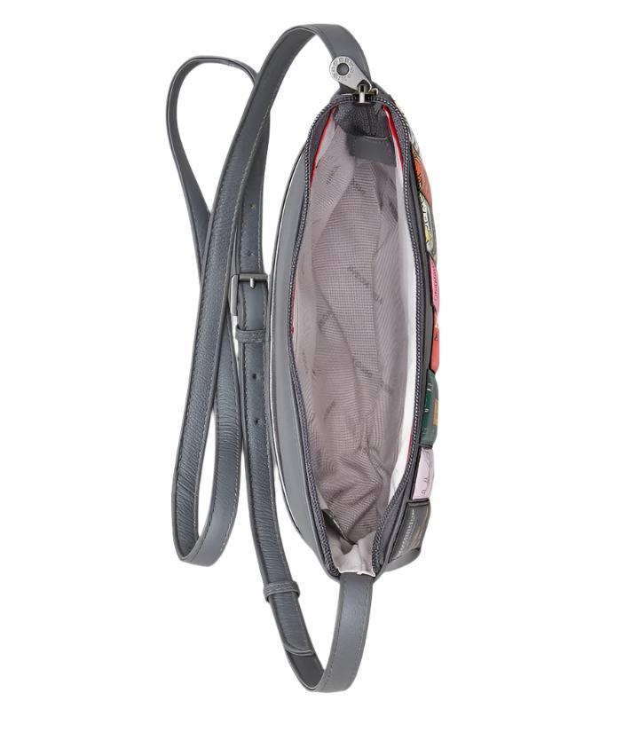 Cross Body Bag - Bookworm Bronte, Soft Grey