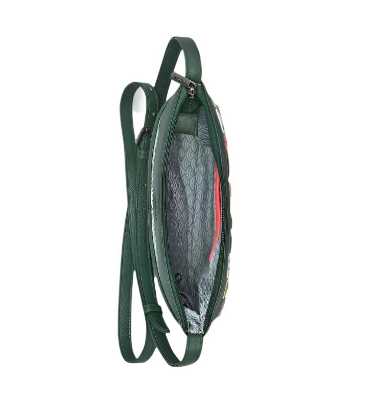 Cross Body Bag - Bookworm Green Fingers