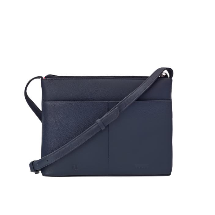 Cross Body Bag - Bookworm Austen, Navy