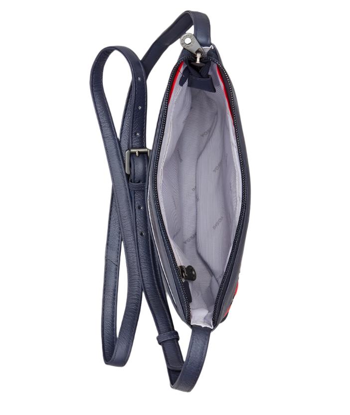 Cross Body Bag - Bookworm Austen, Navy