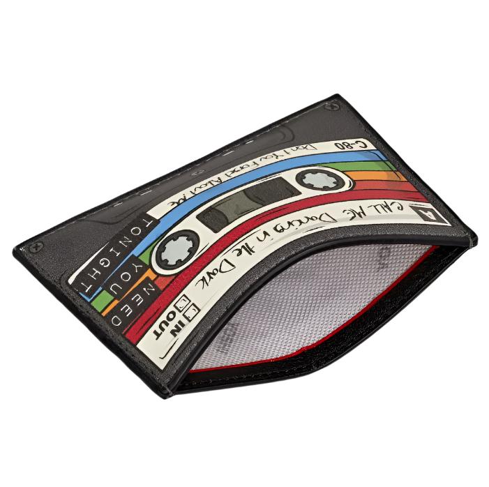 Card Holder - Back To The 80s Multicolour