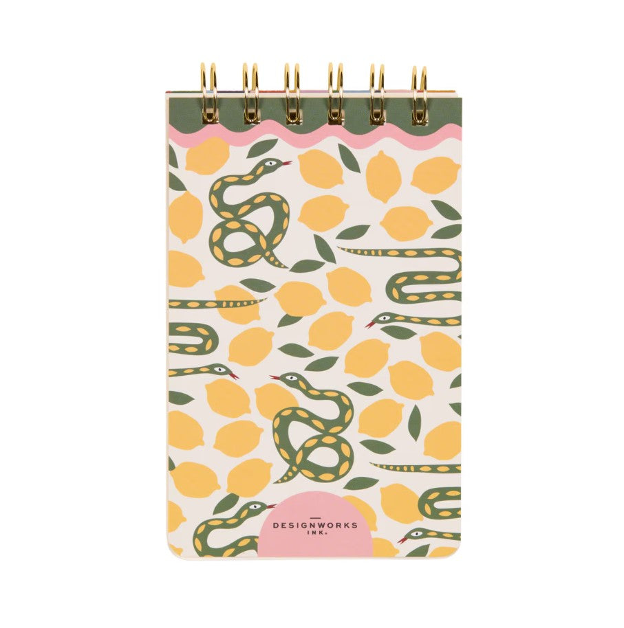 A Dopo Twin Wire Notepad - Snake