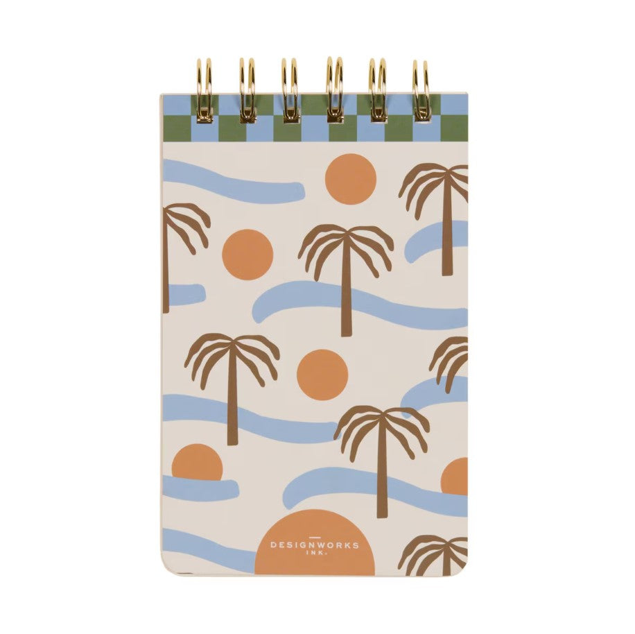 A Dopo Twin Wire Notepad - Palm