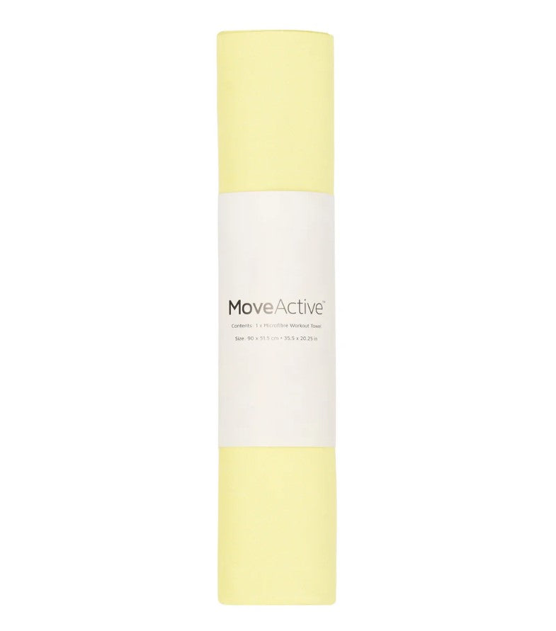 MoveActive Workout Towel - Limoncello