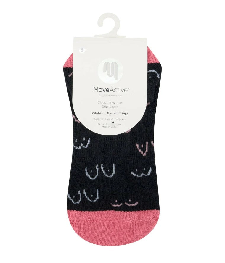 Classic Low Rise Grip Socks - Body Love