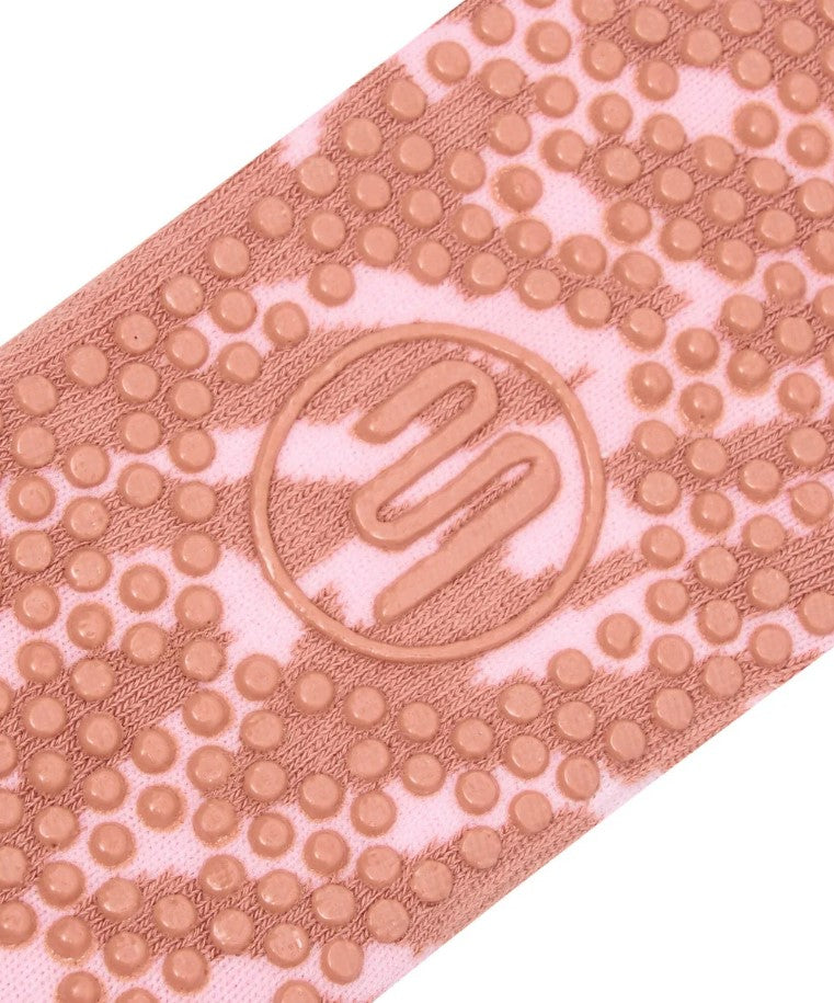 Crew Grip Socks - Grapefruit Coral