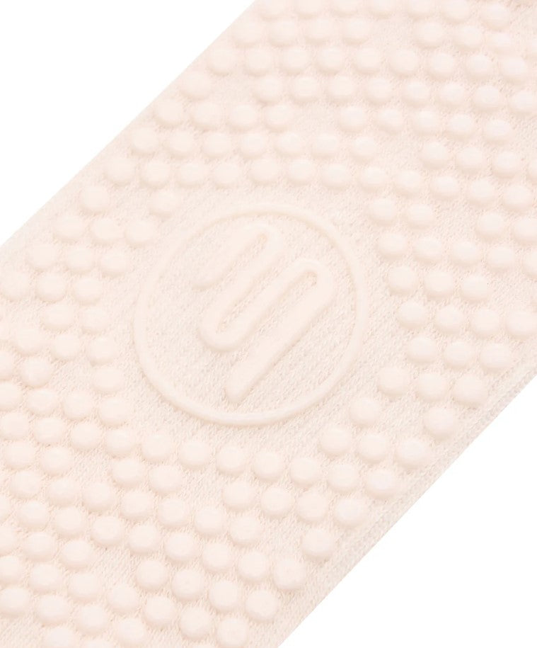Crew Grip Socks - Ribbed Sporty Stripe Blush