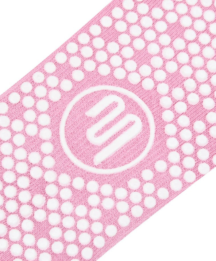 Crew Grip Socks - Sorbet Pink Stripe