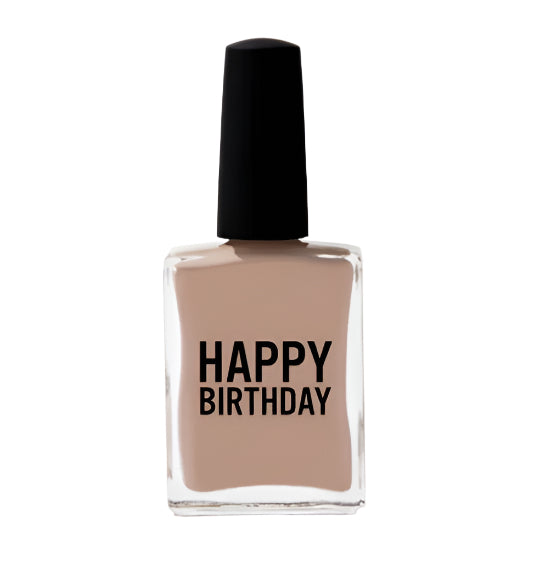 Beysis 'Happy Birthday' Nail Polish - Camel