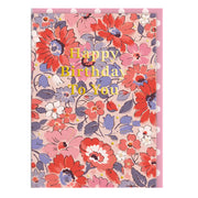 Archive Ditsy Birthday Card