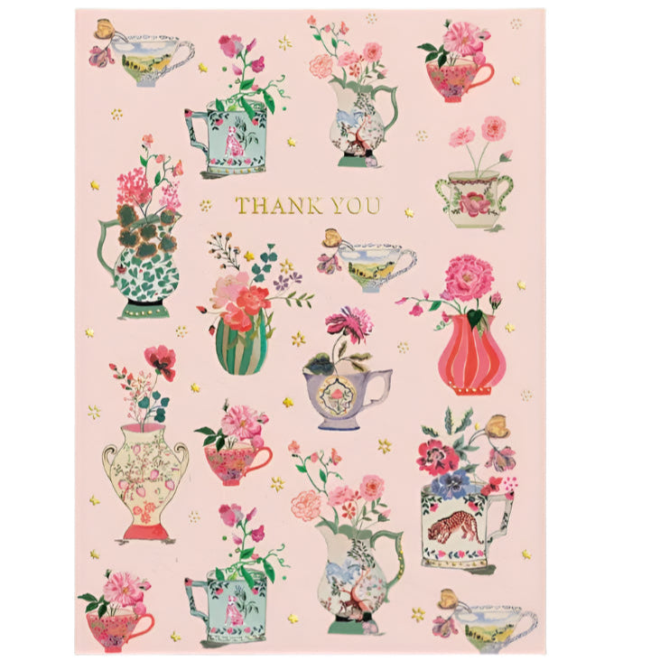 Thank You Vases Card