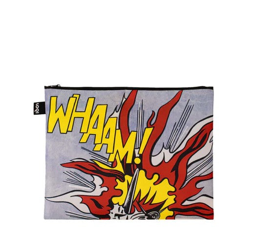 Zip Pockets Set of 3 -Roy Lichtenstein Whaam!