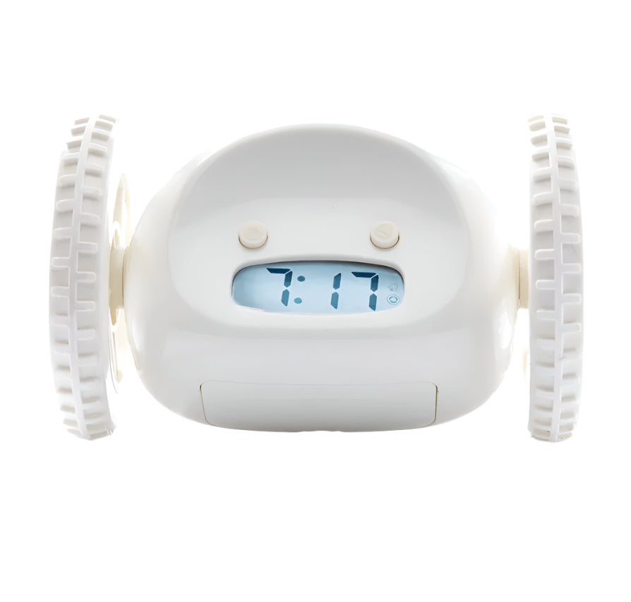 Clocky The Alarm Clock On Wheels