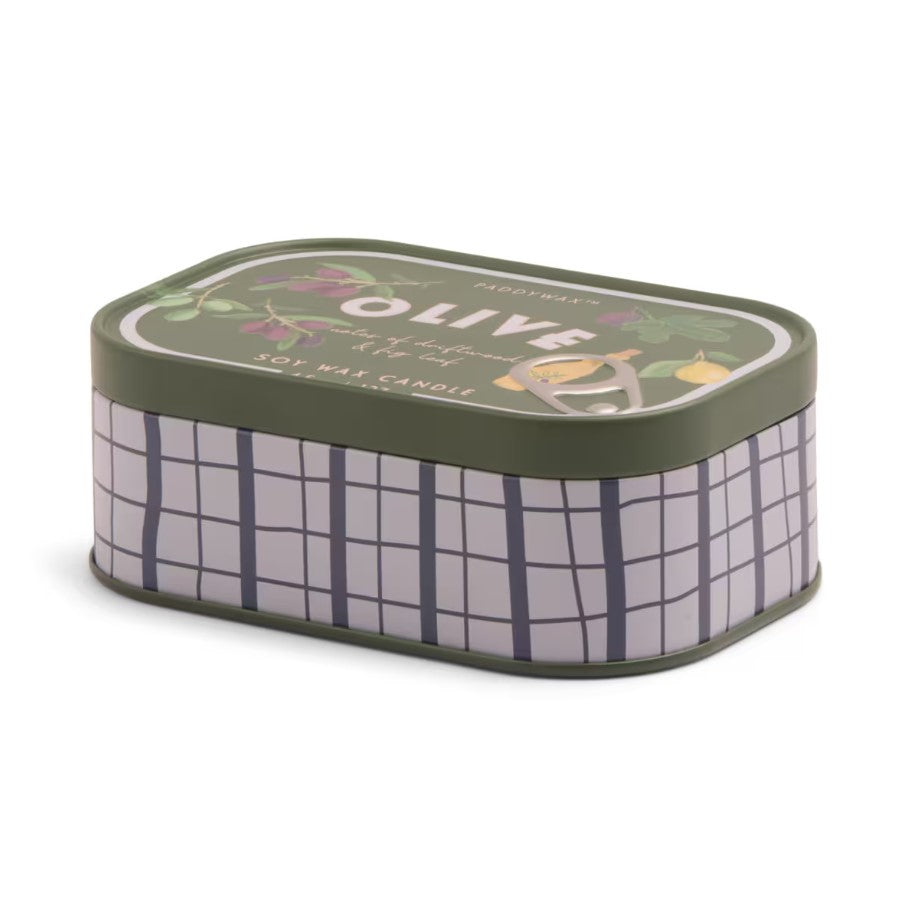 Bistro Tin Candle 4.5oz - Olive (Fig & Olive)