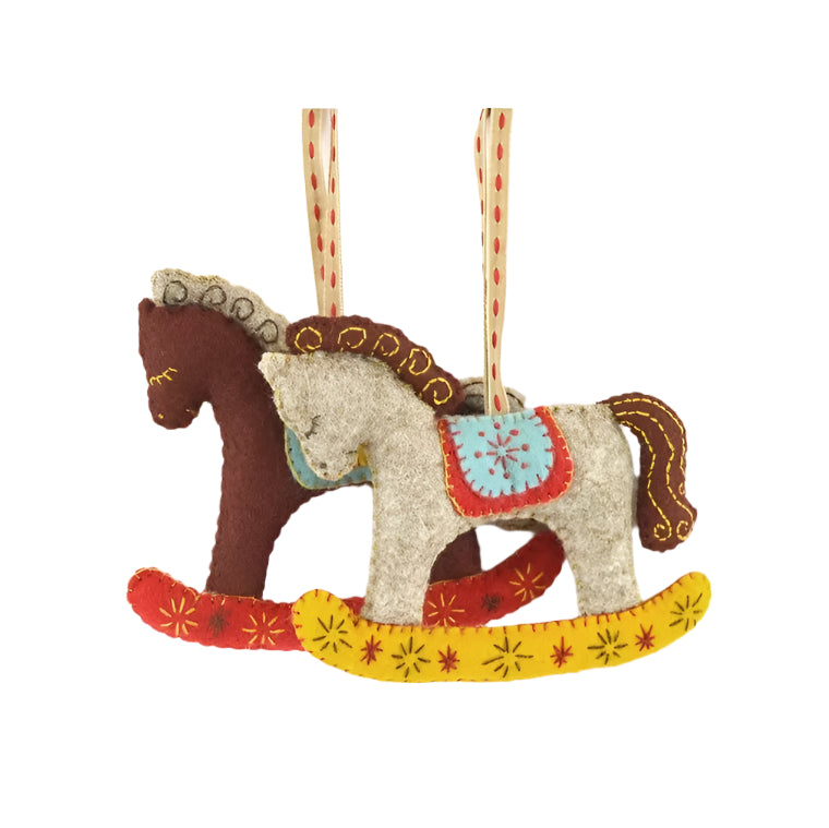 Felt Craft Kit - Rocking Horses