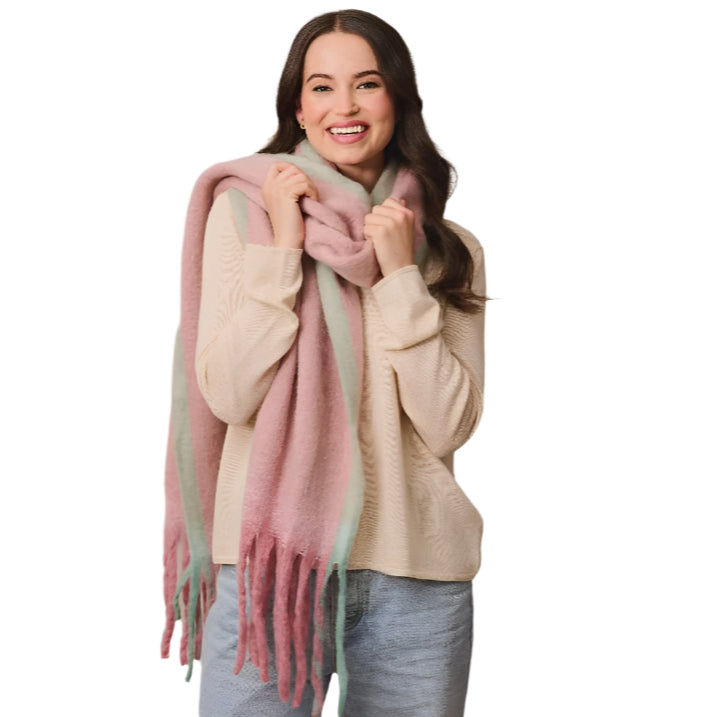 Meribel Scarf - Blush