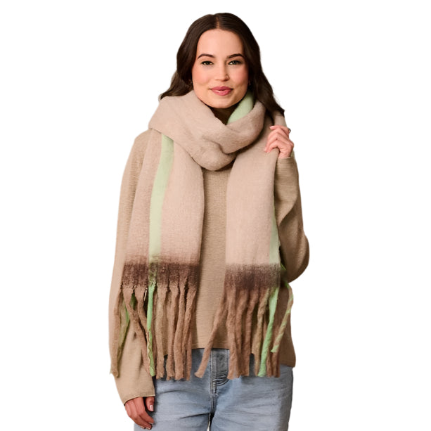Meribel Scarf - Latte