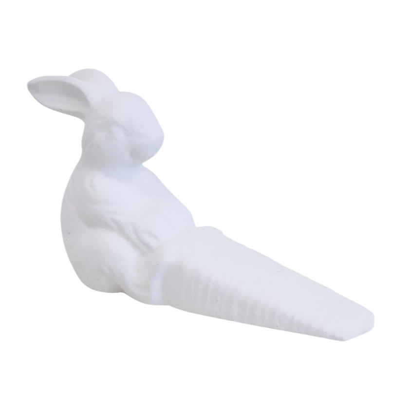 White Doorstop Rabbit