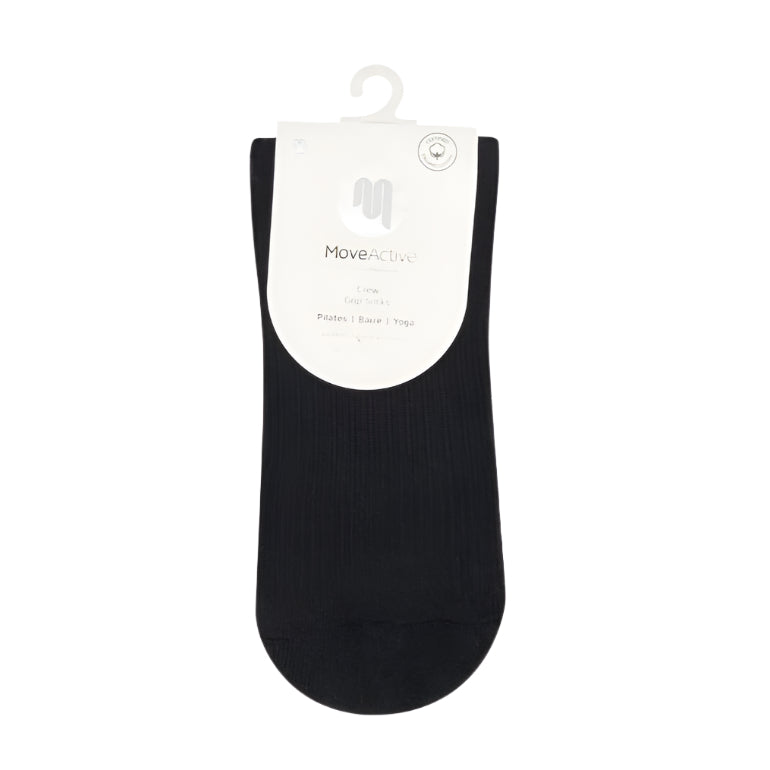 Crew Grip Socks - Vintage Black