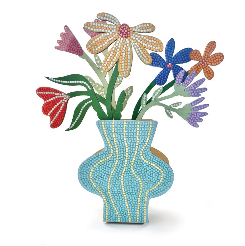 Diamond Art - Vase of Flowers