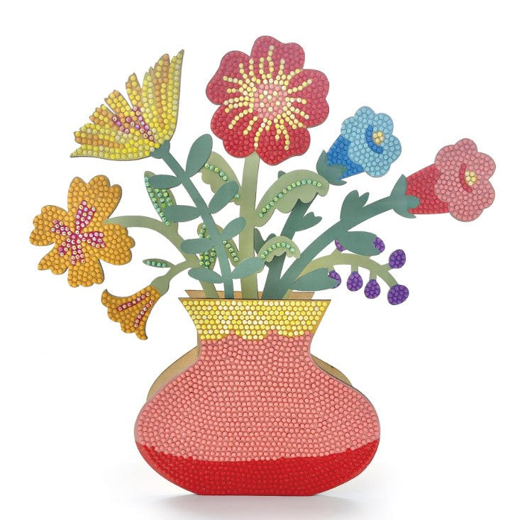 Diamond Art - Vase of Flowers