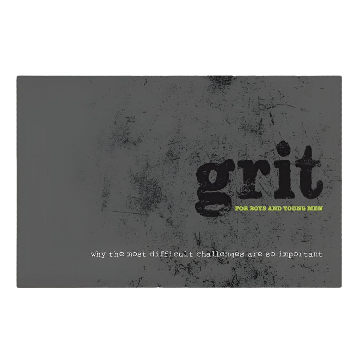 Grit for Boys and Young Men Book