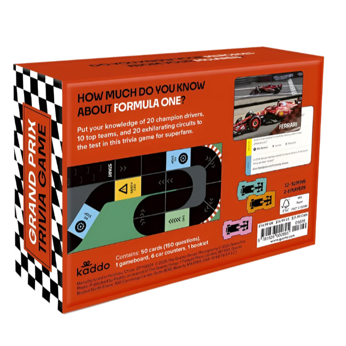 Grand Prix Trivia Game